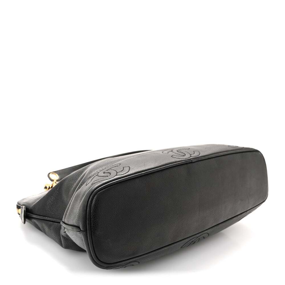 Chanel Caviar Triple Cc Shoulder Bag #238604C17B - Picture 4 of 12